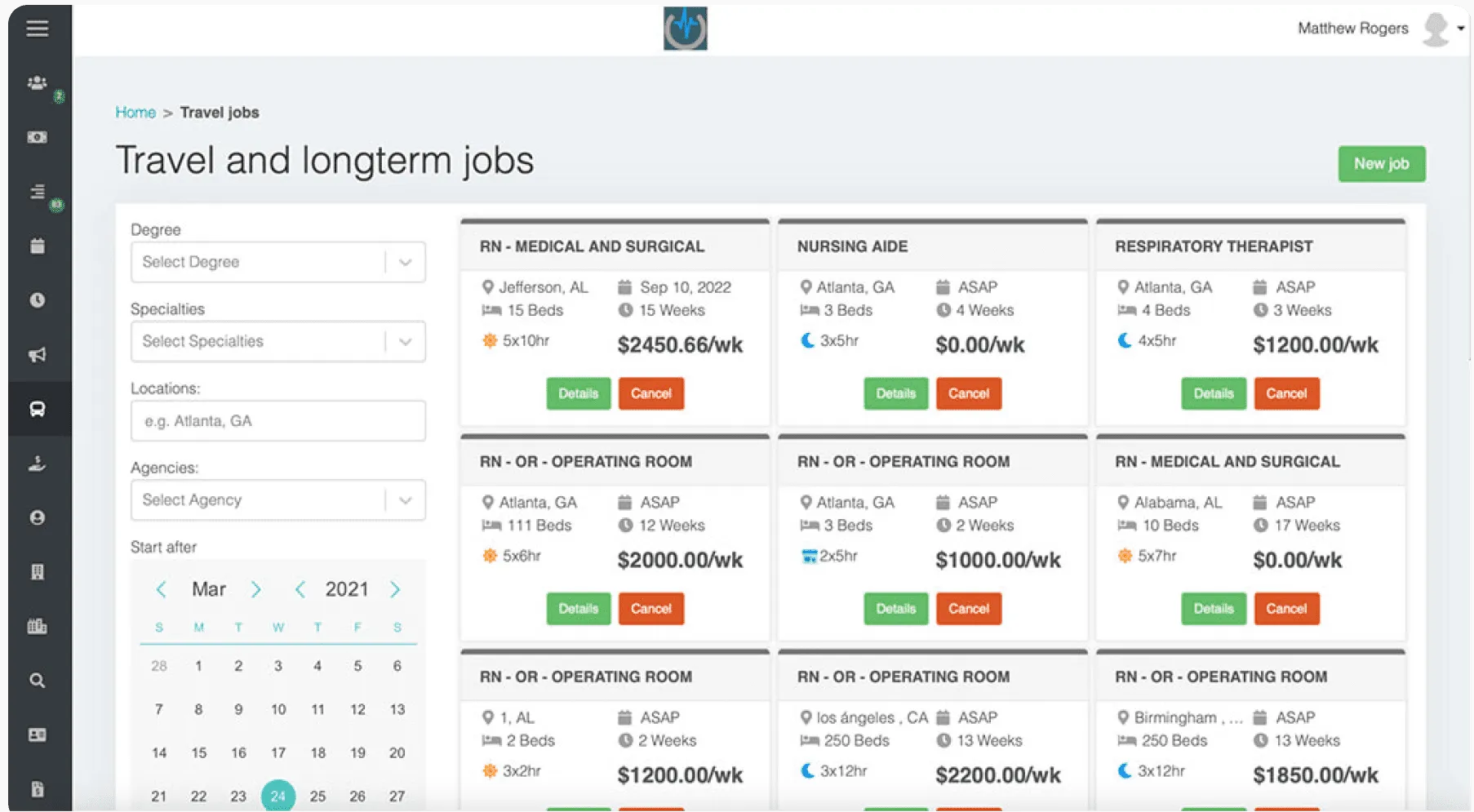 case study app screen