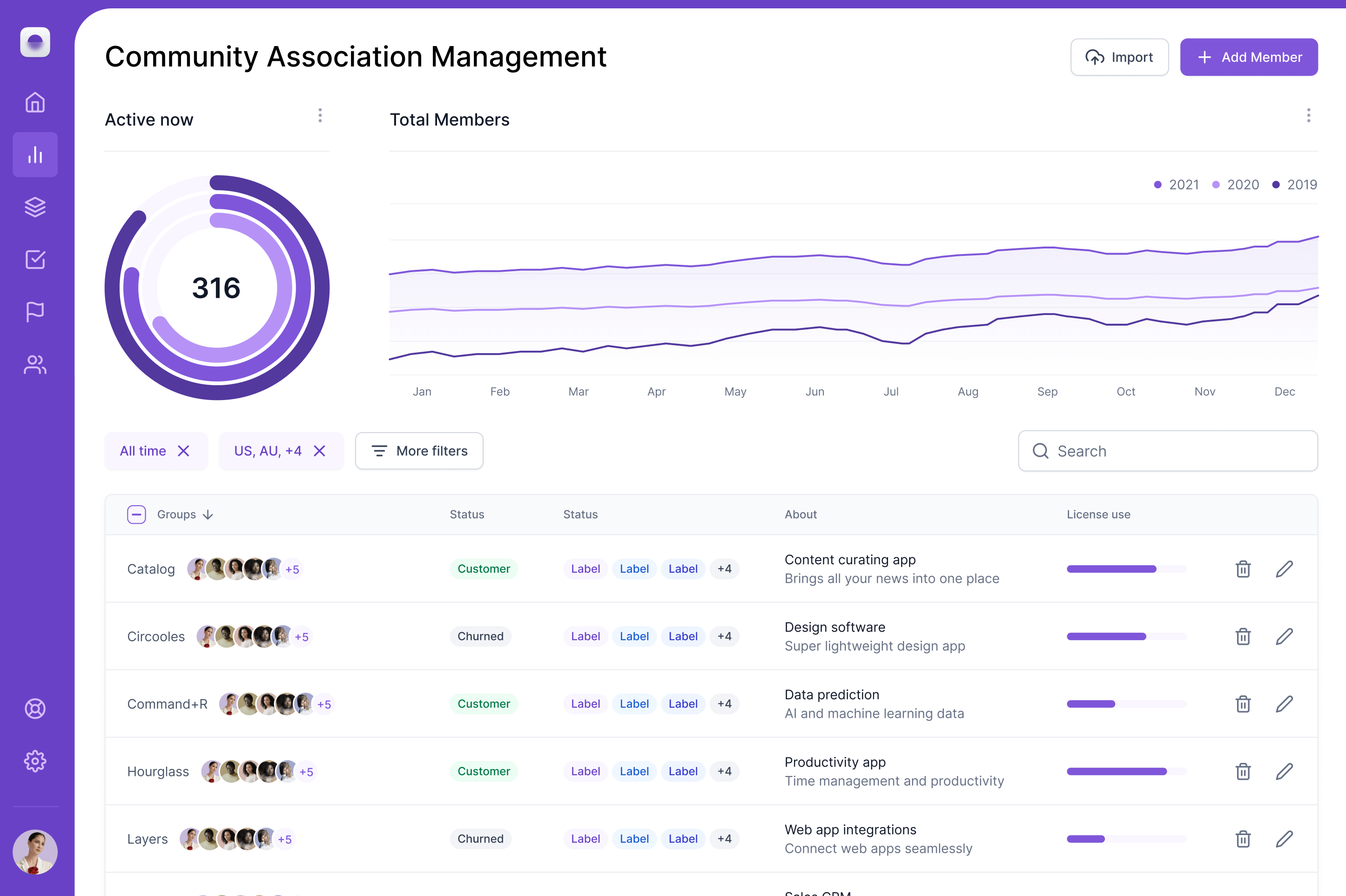 case study app screen